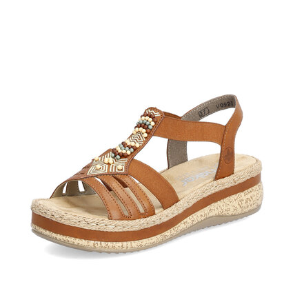 Dámske sandále Rieker V0921-24 hnedá