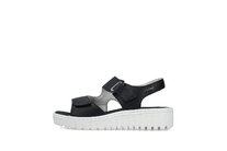 Dámske sandále Rieker V1382-00 čierna