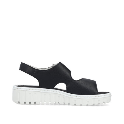 Dámske sandále Rieker V1382-00 čierna