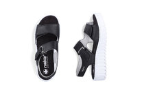 Dámske sandále Rieker V1382-00 čierna