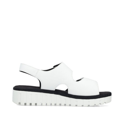 Dámske sandále Rieker V1382-80 biela