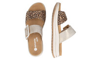 Dámske šľapky Remonte D1J61-91 zlatá