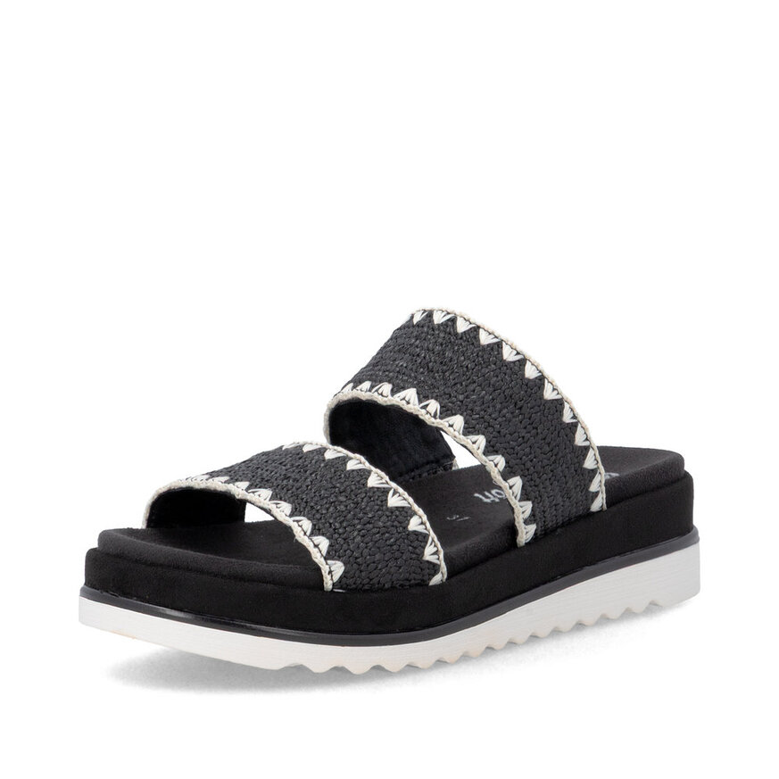 Dámske šľapky Remonte D3P52-03 čierna