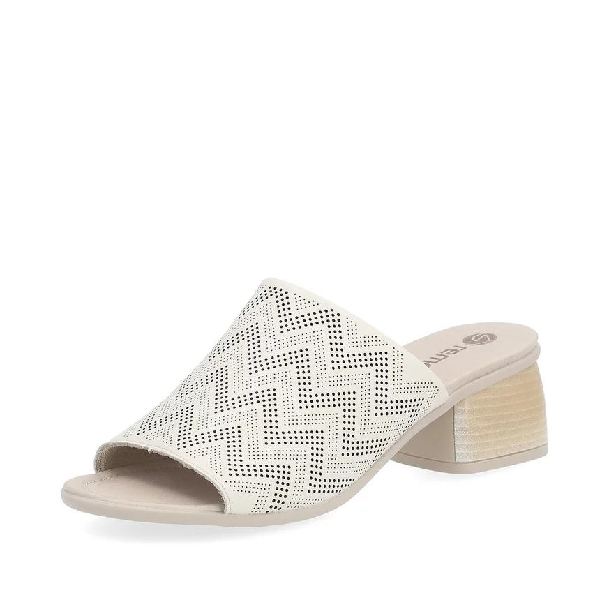 Dámske šľapky Remonte R8775-60 biele
