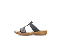 Dámske šľapky Rieker 60863-14 modré