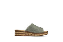 Dámske šľapky Rieker 62905-53 zelená