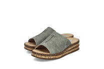 Dámske šľapky Rieker 62905-53 zelená