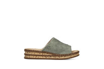 Dámske šľapky Rieker 62905-53 zelená