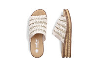 Dámske šľapky Rieker 629X8-60 béžová