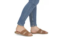 Dámske šľapky Rieker D3645-22 hnedá