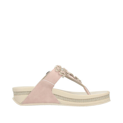 Dámske šľapky Rieker V1466-31 ružová