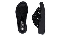 Dámske šľapky Rieker V1789-00 čierna