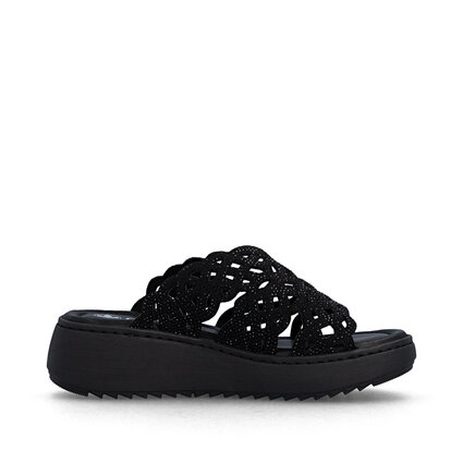 Dámske šľapky Rieker V1789-00 čierna