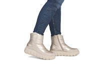 Dámske snehule Rieker Y3552-32 strieborná