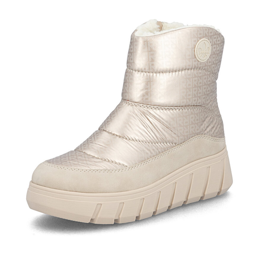 Dámske snehule Rieker Y3552-32 strieborná