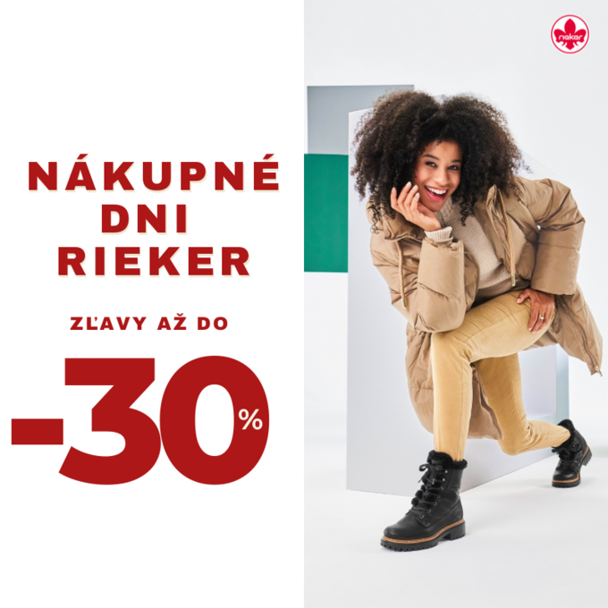 Dni Rieker: Kvalita a štýl so zľavami až do -30%! obuv Rieker eshop
