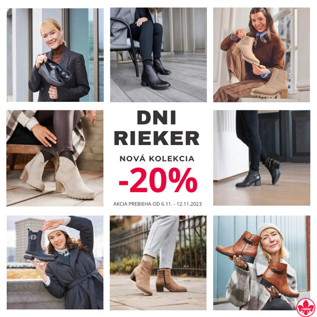 Dni Rieker : Štýlová zima so zľavami -20%