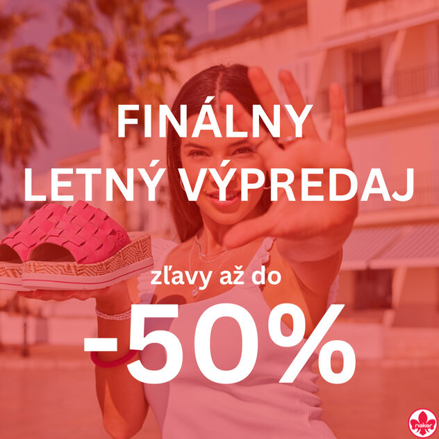 Finálny Letný Výpredaj obuvi a kabeliek Rieker so zľavami až do -50%