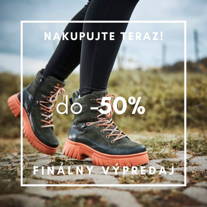 Finálny výpredaj: Členkové čižmy Rieker so zľavou až do -50 %