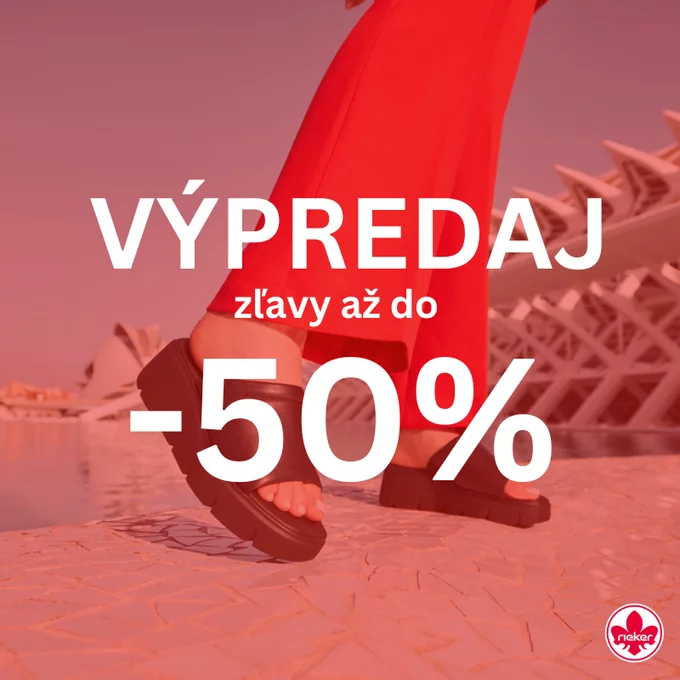 Letný výpredaj obuvi Rieker eshop
