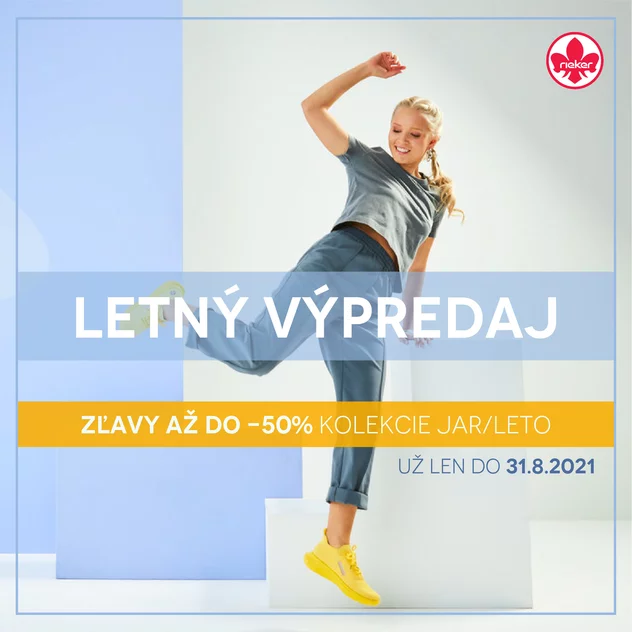 Letný výpredaj Rieker FINÁLE