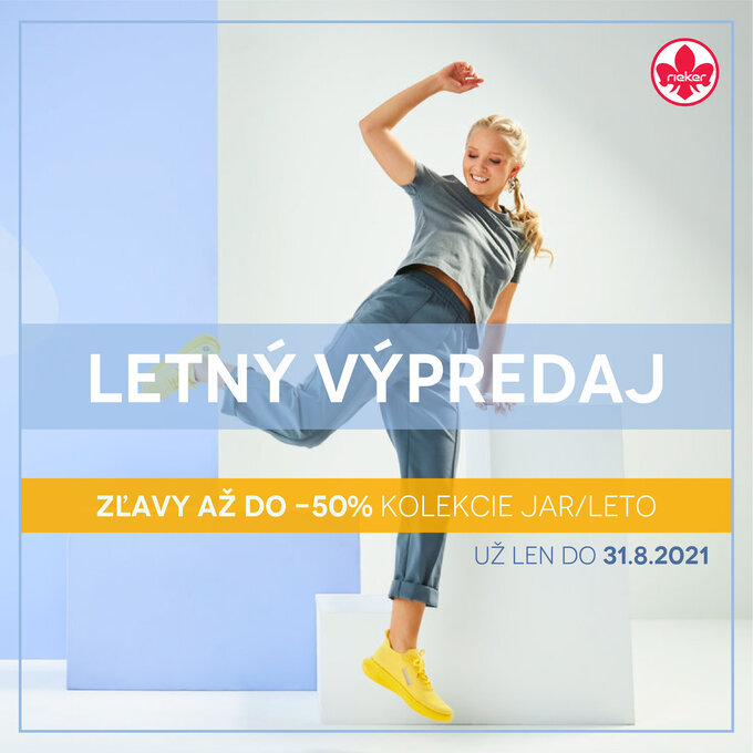 Letný výpredaj Rieker leto 2021