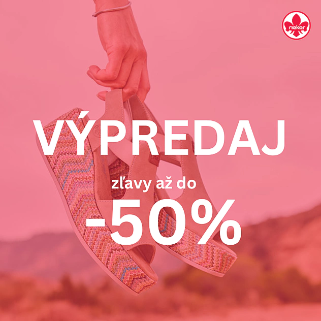 Letný výpredaj Rieker: Obľúbená obuv so zľavami až do -50 %