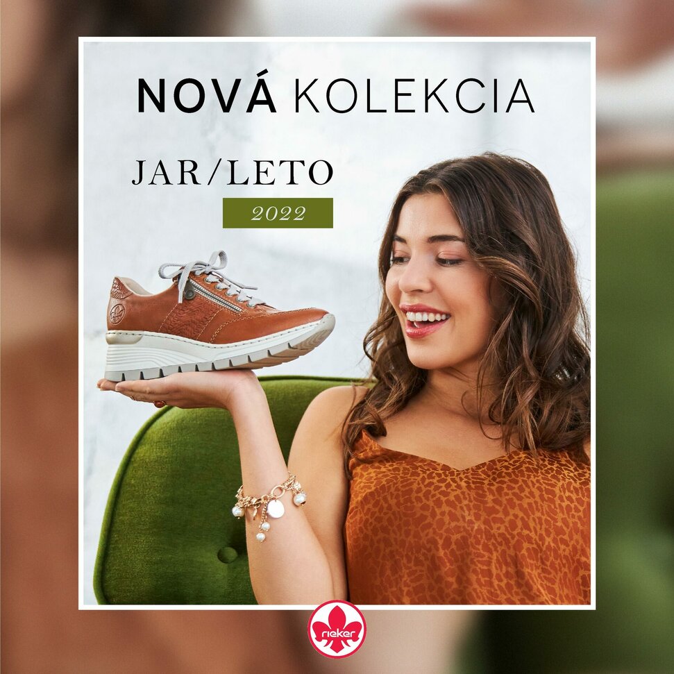 Nová kolekcia teisky jar leto 2022 Obuv Rieker