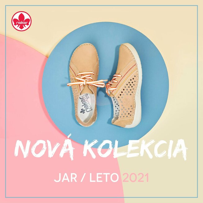 Novinky Rieker JAR / LETO 2021 v super cenách