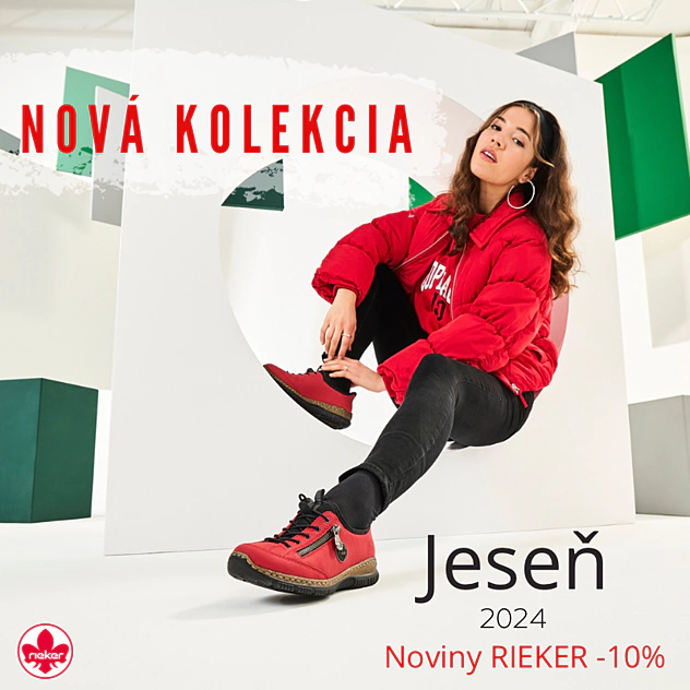 Objavte novú kolekciu obuvi Rieker na Jeseň/Zimu 2024