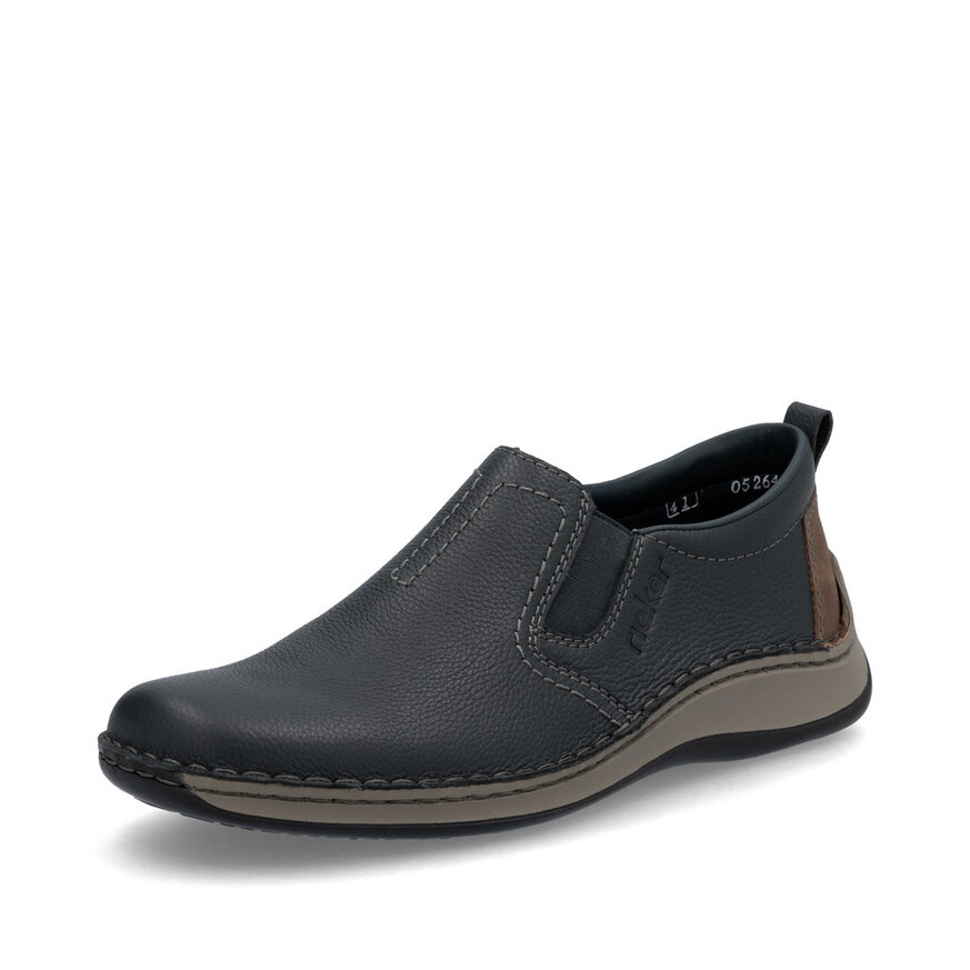 Pánske mokasíny Rieker 05264-14 modrá