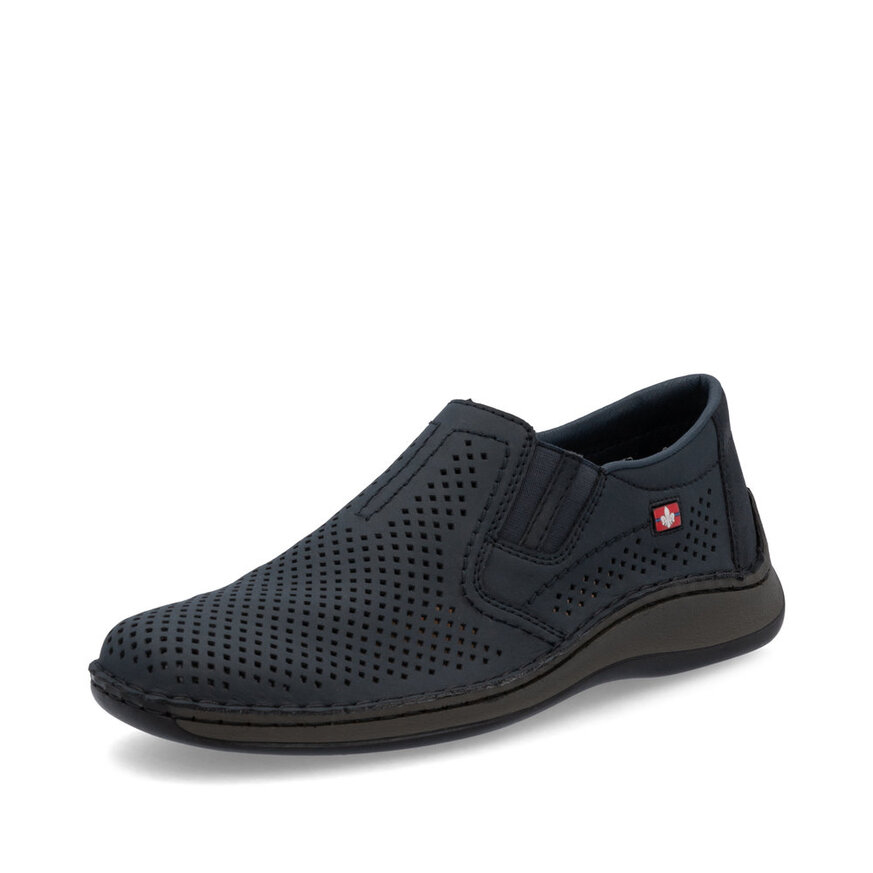 Pánske mokasíny Rieker 05297-14 modrá