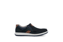 Pánske mokasíny Rieker 17368-14 modrá