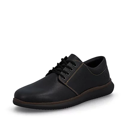 Pánske poltopánky Rieker 10424-00 čierna