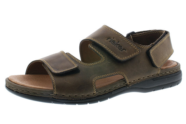 Pánske sandále Rieker 25558-25 hnedé