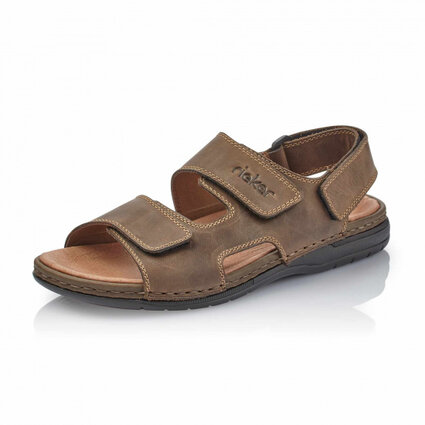 Pánske sandále Rieker 25558-25 hnedé