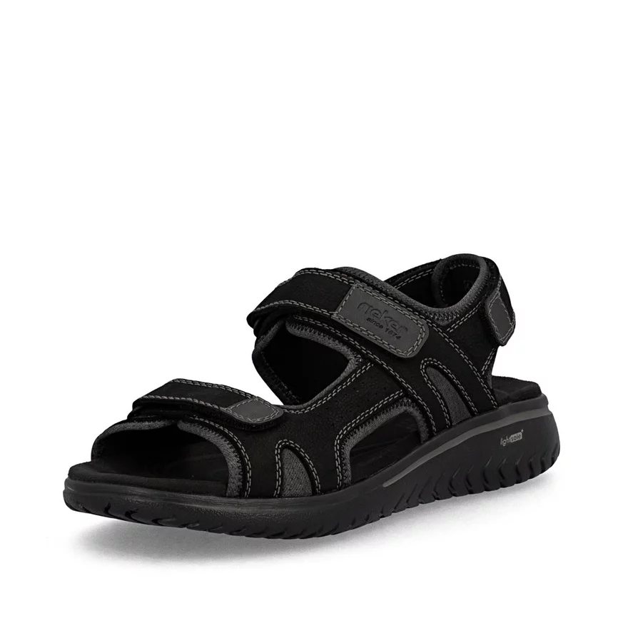 Pánske sandále Rieker 26450-00 čierna