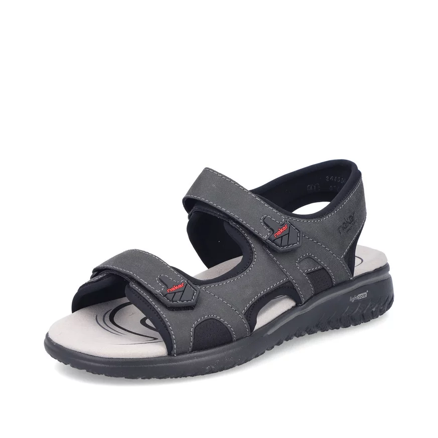 Pánske sandále Rieker 26455-00 šedá