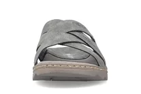 Pánske šľapky Rieker 21690-45 šedé