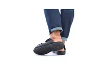 Pánske šľapky Rieker 25590-00 čierna