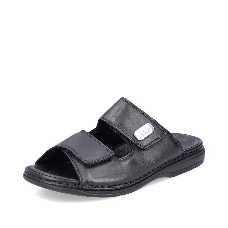 Pánske šľapky Rieker 25590-00 čierna
