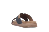 Pánske šľapky Rieker 27080-14 modrá
