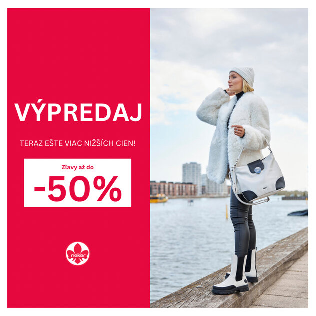 Zimný výpredaj Rieker pokračuje: Teraz ešte viac nižších cien!