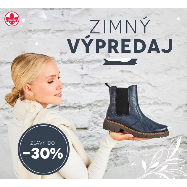Zimný výpredaj už začal, zľavy až 30%! Vianočné tipy na darčeky